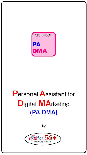 Android application Digital Marketing Asst.-PA DMA screenshort