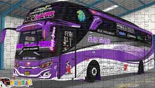 Mod Bus Basuri Puzzle Jigsaw - Screenshot 2