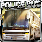 3D Police Bus Prison Transport icon