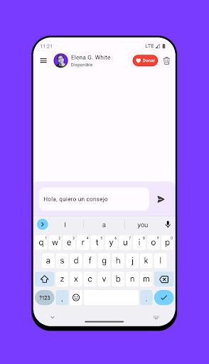 EGW Chat - Habla con Elena Screen 3