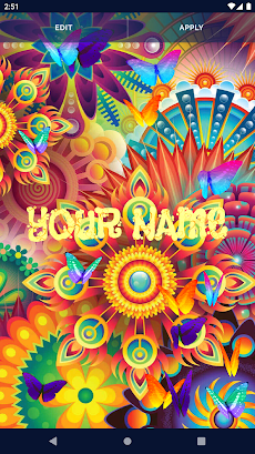 Neon Butterflies Wallpaper Androidアプリ Applion