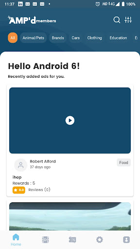 AMPD Rewards Screen 2