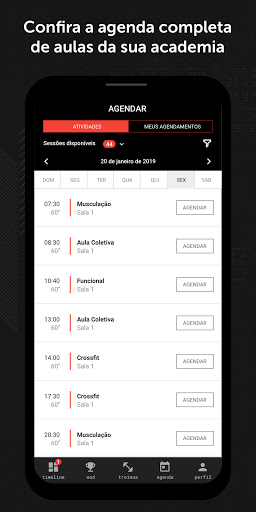 Body Fitness Screen 3