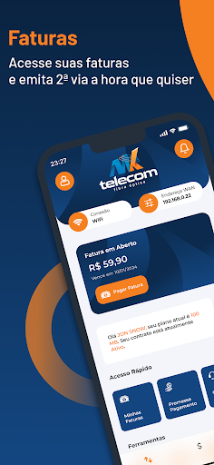 Android application MK Telecom screenshort