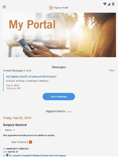 my portal. by Dignity Health 7
