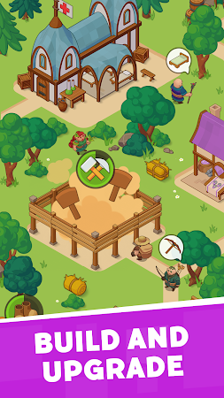 Game screenshot Hero Village: Idle Tycoon rpg mod apk