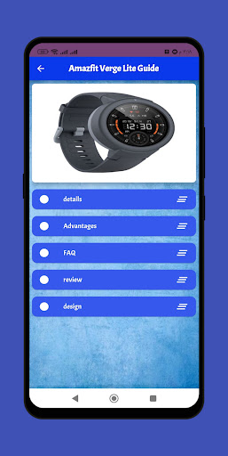 Amazfit Verge Lite Guide Screen 2