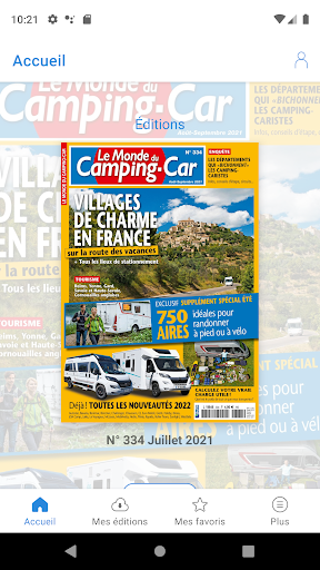 Le Monde du Camping-Car Screen 2