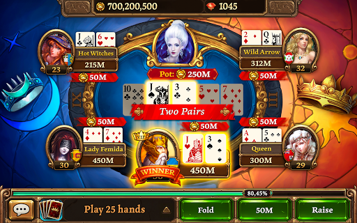 Texas Holdem - Scatter Poker 9