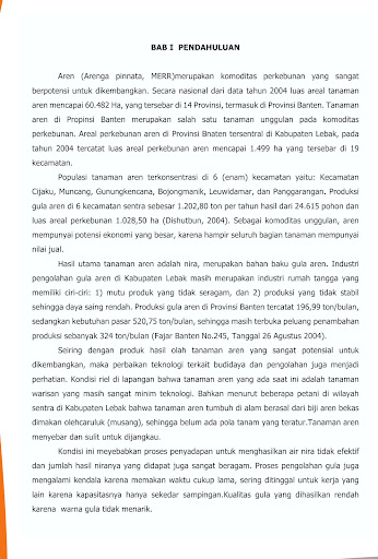 Agribisnis Gula Aren Air Nira