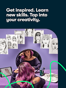 Skillshare Online-Kurse Ekran görüntüsü
