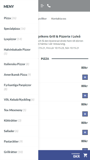 Bergvikens Grill och Pizzeria Screen 2