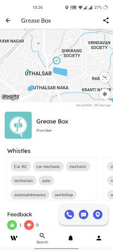 DoWhistle - Search on the move Screen 3
