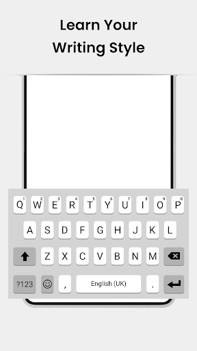 Android application Iphone Keyboard screenshort