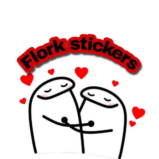 FLork Stickers WASticker logo