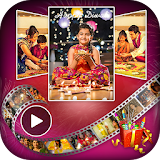 Diwali Slideshow Maker : Diwali Photo to Video icon