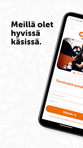 Android application CAP-Autokoulu screenshort