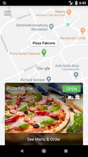 Falcone Pizza Screen 2