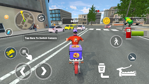 Delivery Rider 3D Sim screenshot 1