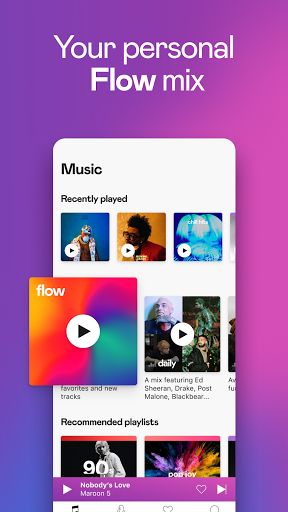 Deezer Music Player: Songs, Playlists & Podcasts apkpoly screenshots 2