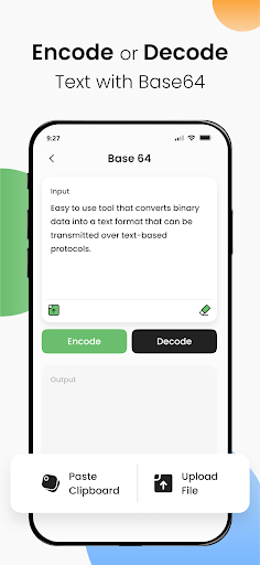 Base64 Encoder Decoder Screen 2