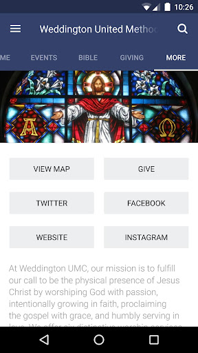 Weddington United Methodist Screen 3
