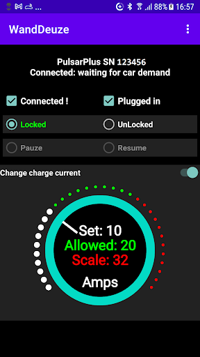 WandDeuze: talks to WallBox Screen 2