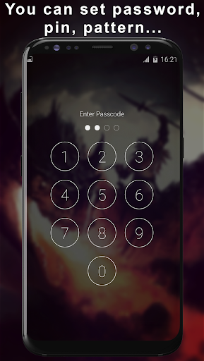 Dragon Pattern Lock Screen Screen 2