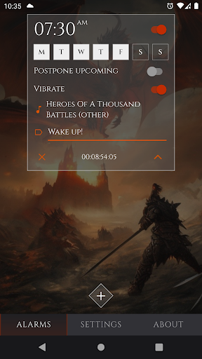 Epic Music Alarm Clock screenshot 0