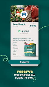 Explore our app to find and save Surprise Bags of food - Too Good To Go