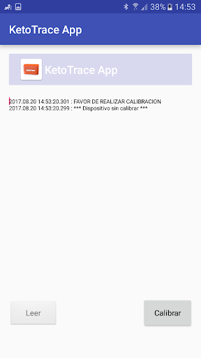 Android application Ketotrace App screenshort
