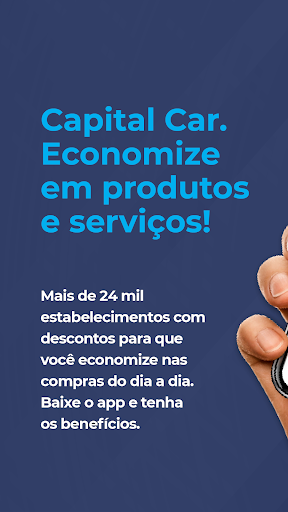 Android application Capital Car Benefícios screenshort