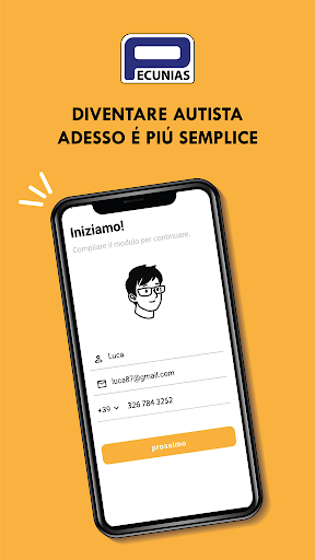 Android application Pecunias Guadagna & Viaggia screenshort