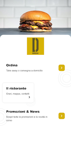 Android application DBurgers screenshort