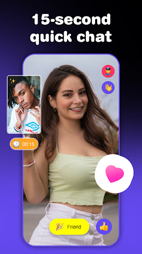 Android application Monkey - random video chat screenshort