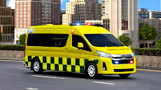 救急車シミュレーターバンゲームのおすすめ画像1