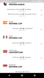 Livescores lite