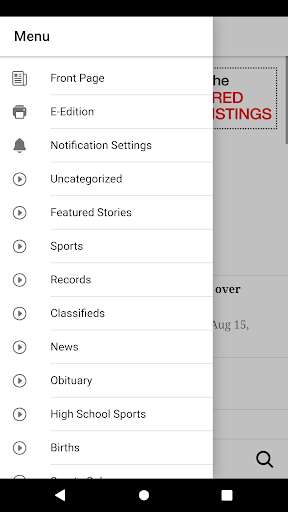 Cherokee Chronicle Times Screen 2