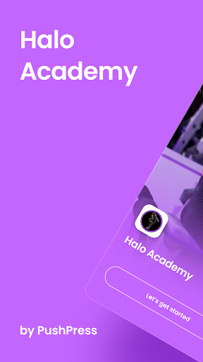 Android application Halo Academy screenshort