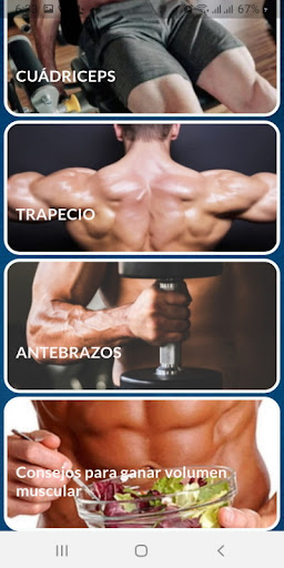 Fitness. Rutinas y ejercicios Screen 3