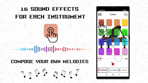 Funny DJ Instruments Screen 2