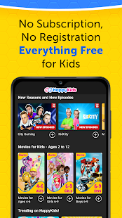 HappyKids - Kid-Safe Videos Screenshot