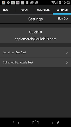 GolfCash Merchant Admin Screen 3