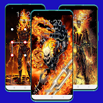 Cover Image of Tải xuống Ghost Rider Lock Screen 2.0 APK