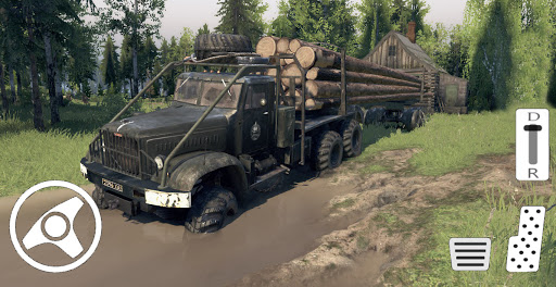 Wood Transport Truck Cargo Game