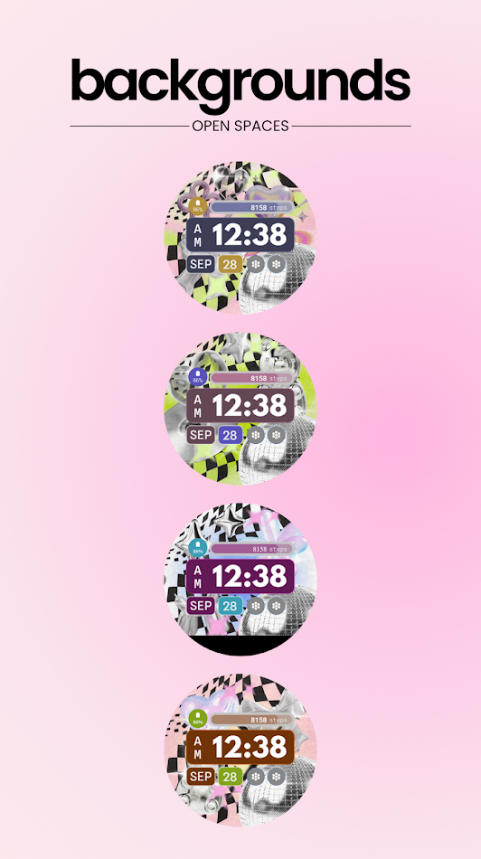 #5. Y2K Retro Watch Face (Android) Av: Open Spaces Watch Face