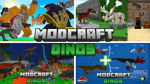Android application MOD Craft | Dinosaur Minecraft screenshort