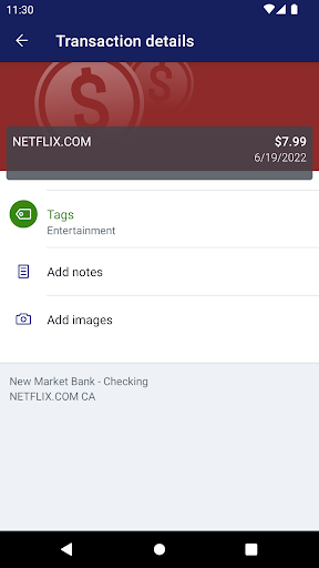 New Market Bank Anywhere Screen 3