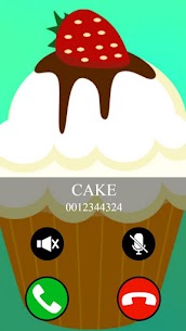 fake call and sms cake game For PC installation