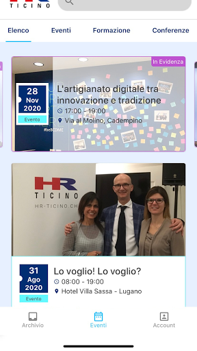 Android application HR Ticino screenshort